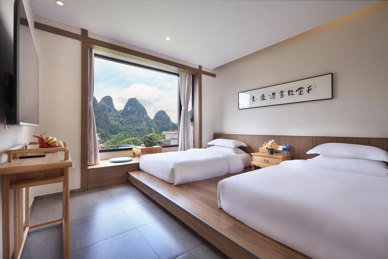 The Giggling Tree Hotel Yangshuo Bagian luar foto